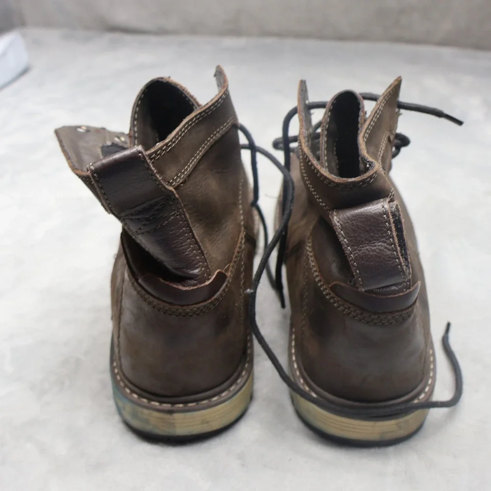 KEEN Mens 12D Work Boots Brown‎ San Jose 6